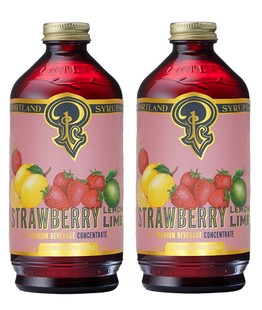 Strawberry Lemon-Lime Syrup two-pack